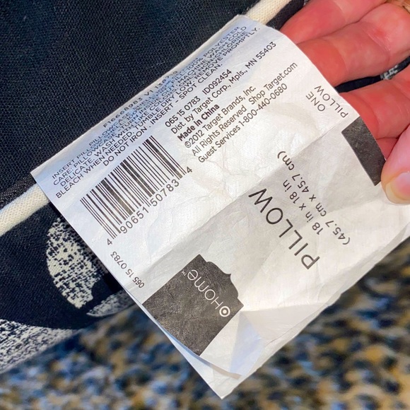 🆕Target Home Alpha-Numeric Accent Pillow, OS - Picture 5 of 6